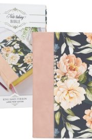 KJV Note-Taking Bible LP Faux Leather Hc Floral cover image