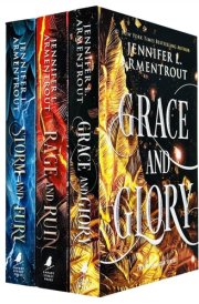 The Harbinger Series 3 Books Set by Jennifer L. Armentrout (Storm and Fury, Rage and Ruin, Grace and Glory) cover image