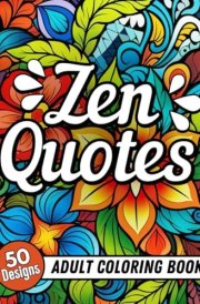 Zen Quotes: Adult Coloring Book cover image