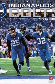 Indianapolis Colts 2025 12x12 Team Wall Calendar cover image