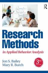 Research Methods in Applied Behavior Analysis cover image