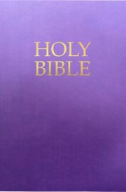 Kjver Holy Bible, Large Print, Royal Purple Ultrasoft (King James Version Easy Read, Red Letter) cover image