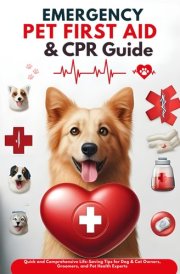 Emergency Pet First Aid & CPR Guide:: Quick and Comprehensive Life-Saving Tips for Dog & Cat Owners, Groomers, and Pet Health Experts" cover image