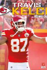 NFL Travis Kelce Player Calendar 2025 12x12 Player Wall Calendar cover image