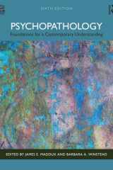 Psychopathology Foundations for a Contemporary Understanding cover image