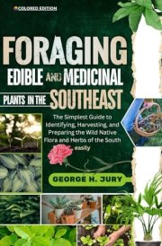 FORAGIN EDIBLE AND MEDICINAL PLANTS IN THE SOUTHEAST: The Simplest Guide to Identifying, Harvesting, and Preparing the Wild Native Flora and Herbs of the South easily cover image