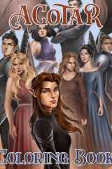 ACOTAR Coloring Book: Beautiful original designs bring favorite characters, mythical creatures, and stories alive. cover image