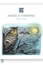 Angela Harding 2025 Desk Diary Planner - Week to View, Illustrated Throughout cover image