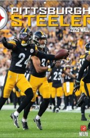 Pittsburgh Steelers 2025 12x12 Team Wall Calendar cover image