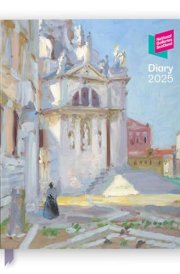 National Galleries Scotland 2025 Desk Diary Planner - Week to View, Illustrated Throughout cover image