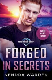 Forged in Secrets Large Print cover image