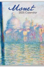 Claude Monet 2025 - 16 Month Calendar: Original Gifted Stationery Calendar [Multilingual] [Calendar] (Wall Calendar) cover image