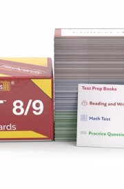 PSAT 8/9 Prep Study Cards 2025-2026: PSAT 8/9 Exam Prep and Practice Test Questions for the Reading, Writing, and Math [Full Color Cards] cover image
