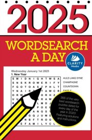 Wordsearch a Day 2025: Featuring 366 word search puzzles cover image