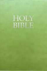 Kjver Holy Bible, Large Print, Olive Ultrasoft (King James Version Easy Read, Red Letter, Green) cover image