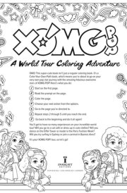XOMG POP! A World Tour Coloring Adventure cover image