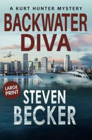 Backwater Diva: Large Print (Kurt Hunter Mysteries - Large Print Editions) cover image