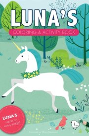 Luna's Coloring & Activity Book: A Personalized Gift For Luna - Her Name on Every Page (Personalized Coloring Pages) cover image