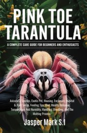 Pink Toe Tarantula - A COMPLETE CARE GUIDE FOR BEGINNERS AND ENTHUSIASTS: Avicularia Species, Exotic Pet, Housing, Enclosure, Habitat & Tank Setup, Feeding Tips, Diet, Health, Behavior, Temperature And Humidity, Handling, Breeding, And The Molting Process cover image
