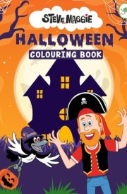 Steve and Maggie Halloween Colouring Book: Fun and Spooky Coloring Pages for Kids with Steve and Maggie – Perfect for Halloween Learning and Creativity" cover image