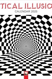 Optical Illusions Wall Calendar 2025 (Art Calendar) cover image