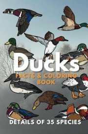 Ducks: Facts & Coloring Book: Fun Facts and Colouring Activity Book for Children Aged 2 to 16 Years (Animal Facts and Coloring) cover image