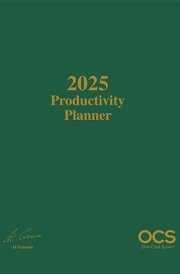 2025 Productivity Planner cover image