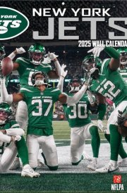 New York Jets 2025 12x12 Team Wall Calendar cover image
