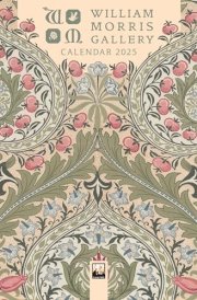 William Morris Gallery Mini Wall Calendar 2025 (Art Calendar) cover image