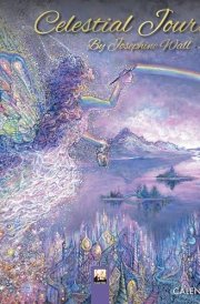 Celestial Journeys by Josephine Wall Mini Wall Calendar 2025 (Art Calendar) cover image