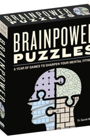 Brainpower Puzzles Page-A-Day® Calendar 2025: A Year of Games to Sharpen Your Mental Fitness cover image
