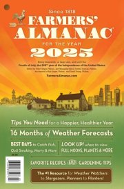2025 Farmers' Almanac (August 19, 2024) cover image