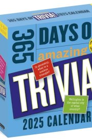 365 Days of Amazing Trivia Page-A-Day® Calendar 2025: The World's Bestselling Trivia Calendar cover image