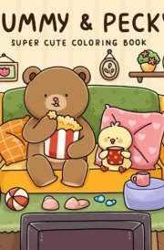 Gummy & Pecky: Super Cute Coloring Book for Adults and Teens about Besties and Their Heartwarming Adventures cover image