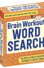 Brain Workout Word Search Page-A-Day® Calendar 2025: Fun-to-Solve Puzzles Designed to Stretch Your Brain cover image