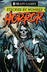 Brain Games - Sticker by Number: Horror cover image