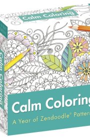 Calm Coloring Page-A-Day® Calendar 2025: A Year of Zendoodle® Patterns cover image