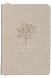 KJV Bible Compact Faux Leather Taupe cover image