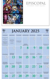 2025 Episcopal Church Year Guide Kalendar: January 2025 through December 2025 cover image