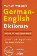 Merriam-Webster's German-English Dictionary cover image