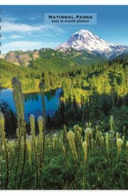 National Parks 2025 6 X 7.75 Inch Spiral-Bound Wire-O Weekly Engagement Planner Calendar New Full-Color Image Every Week cover image
