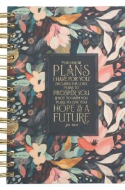 Journal Wirebound Black for I Know the Plans Jer, 29:11 cover image
