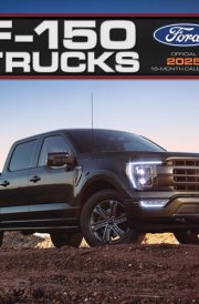 Ford F150 Trucks OFFICIAL | 2025 12 x 24 Inch Monthly Square Wall Calendar | Plastic-Free | BrownTrout | Automotive Manufacturer F-Series cover image