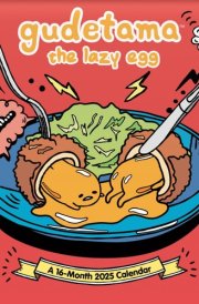 2025 Gudetama Wall Calendar cover image