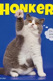 Chonkers Wall Calendar 2025: A Year of Cats Large and In Charge cover image