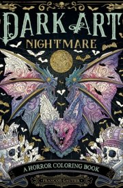Dark Art Nightmare A Horror Coloring Book cover image