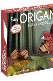 Easy Origami 2025 Fold-A-Day Calendar cover image