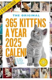 365 Kittens-A-Year Picture-A-Day® Wall Calendar 2025 cover image