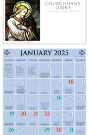 2025 Churchman's Ordo Kalendar: January 2025 through December 2025 cover image