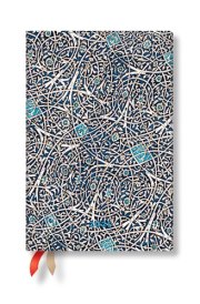Paperblanks | 2025 Weekly Planner | Granada Turquoise | Moorish Mosaic | 12-Month Flexis | Mini | Horizontal | Elastic Band | 176 Pg | 100 GSM cover image